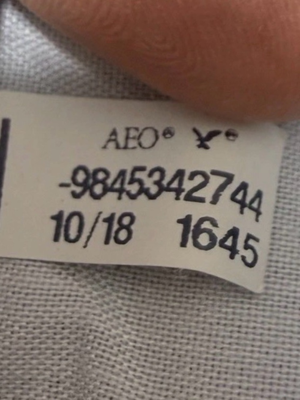 American Eagle Jeans Womens 12 Blue High Rise Artist Flare Stretch Hippie - Picture 10 of 10